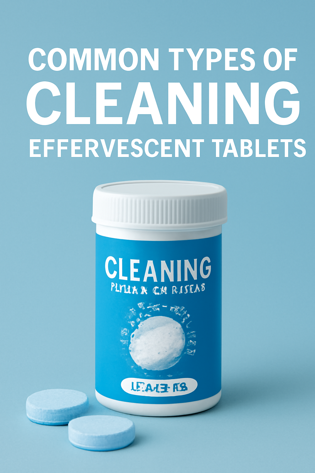 Common Types of Cleaning Effervescent Tablets: A Comprehensive Guide