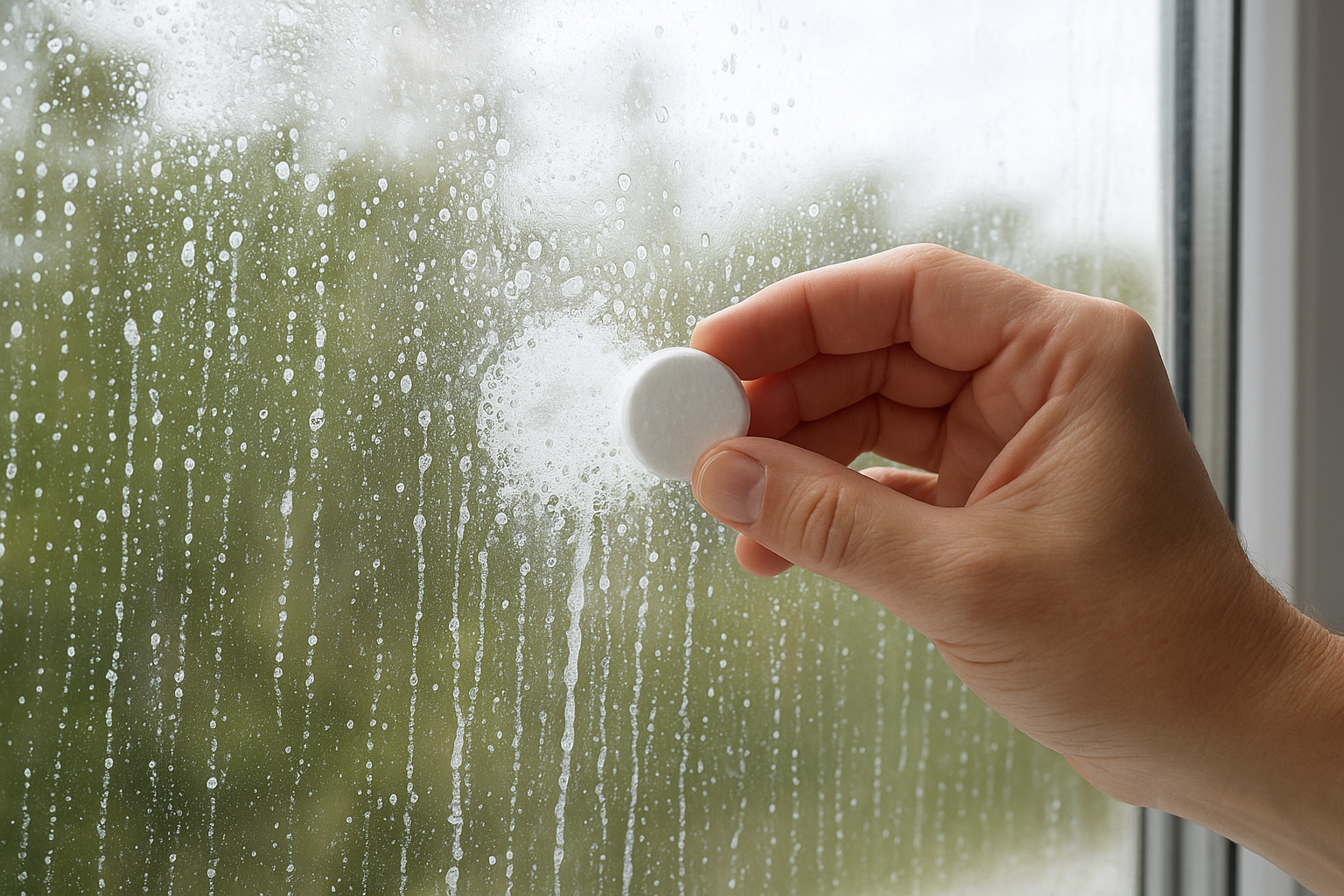 How to Clean Glass and Mirrors Using Effervescent Cleaning Tablets