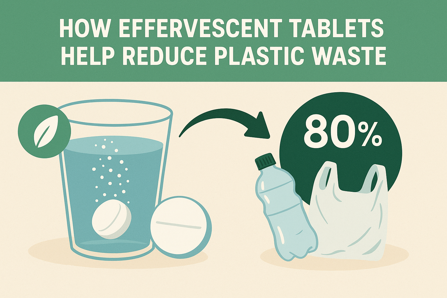 How Effervescent Tablets Help Reduce Plastic Waste | Eco Cleaning & Zero Waste Solutions