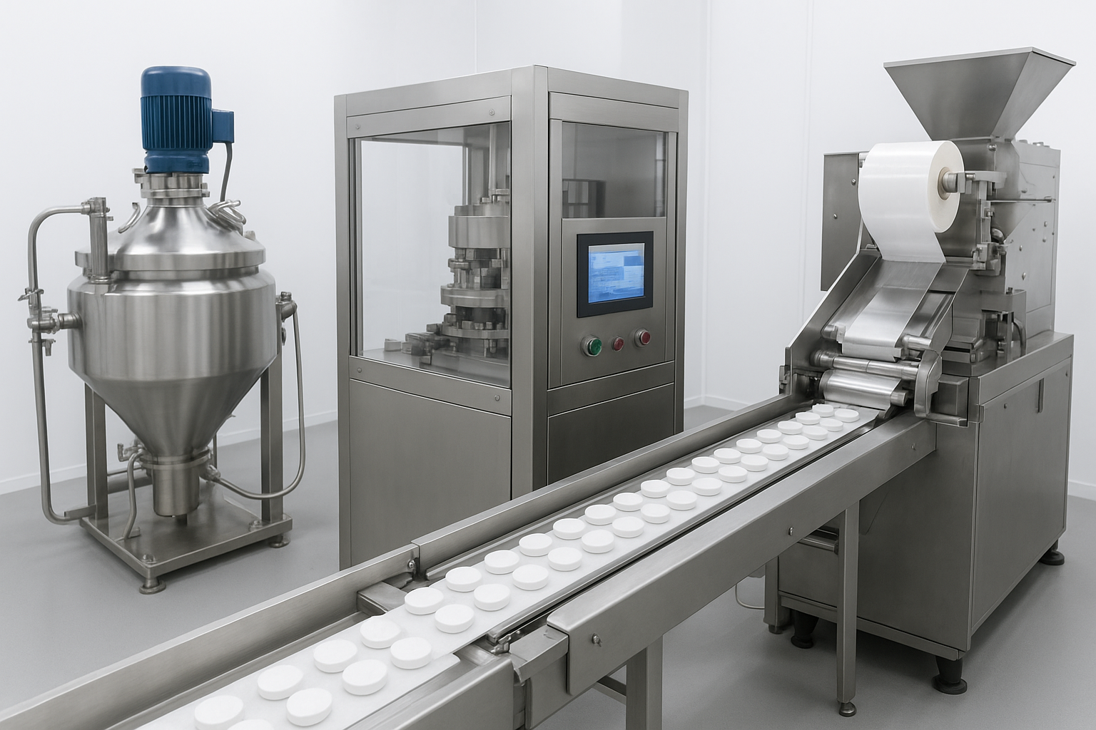 Step-by-Step: How We Manufacture Cleaning Tablets