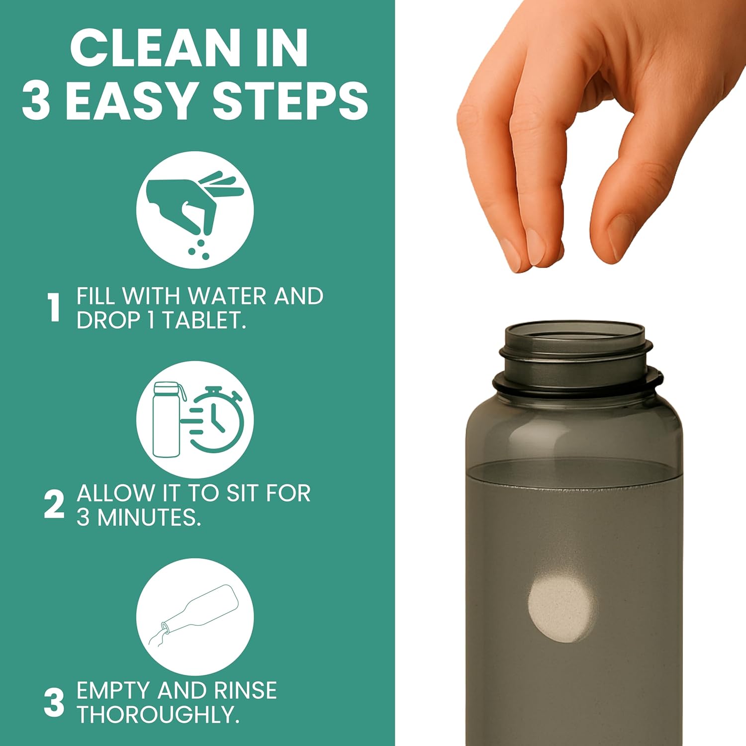 Bottle Cleaner Tablet