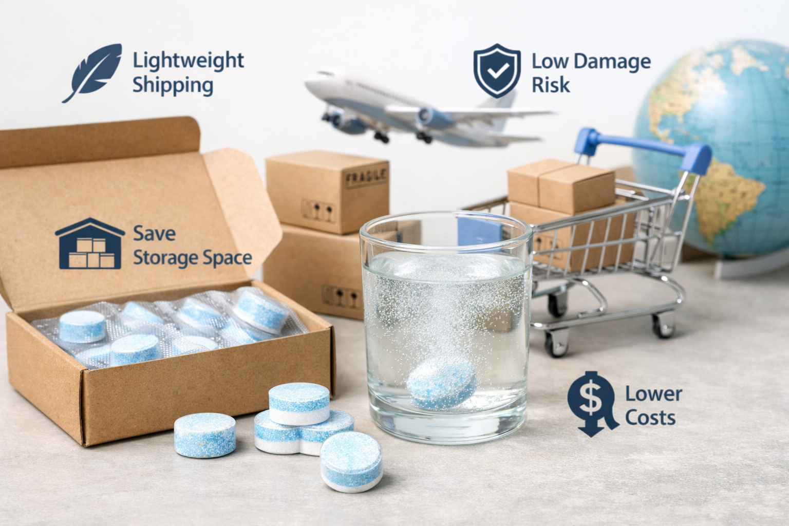 Why Cleaning Tablets Are More Suitable for E-Commerce Sales