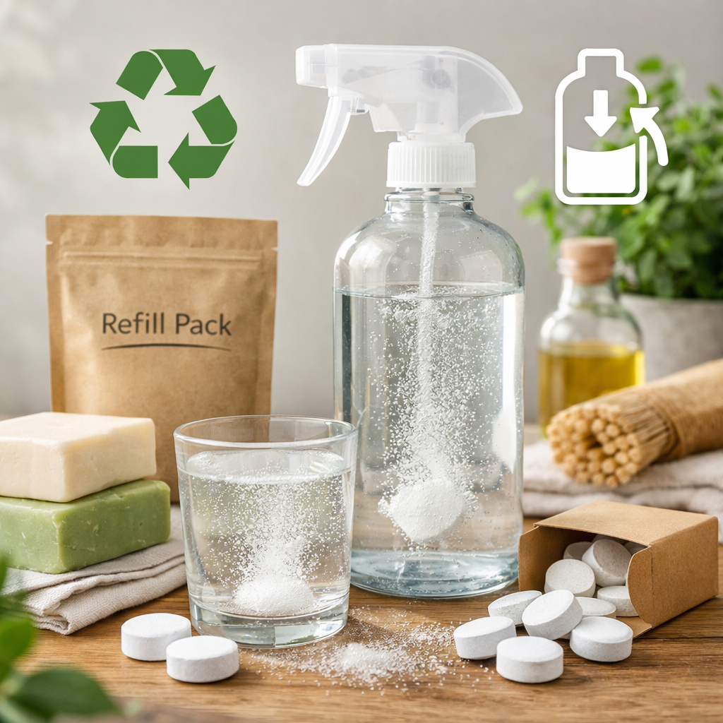 The Future of Sustainable Cleaning: How Refill Systems and Cleaning Tablets Are Reshaping the Industry