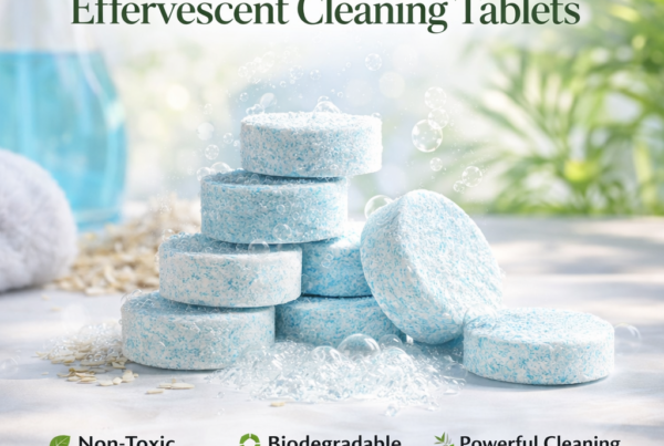 Eco-Friendly Effervescent Cleaning Tablets