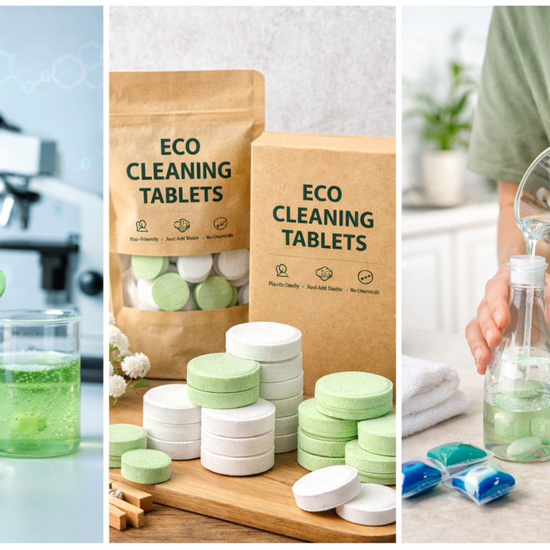 How BUNJOIN Ensures Eco-Friendly & Safe Effervescent Cleaning Tablets