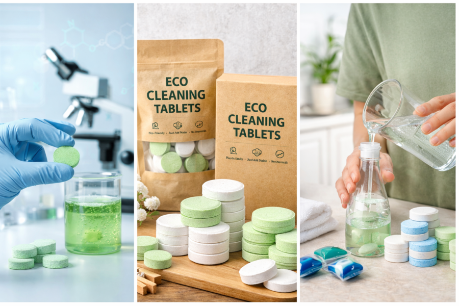 How BUNJOIN Ensures Eco-Friendly & Safe Effervescent Cleaning Tablets